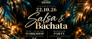Event-Image for 'SALSA BACHATA Workshop & Party @ SASA BAR'