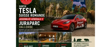 Event-Image for 'Sortie Tesla Suisse Romande : Assembl&eacute;e &agrave; JuraParc 2027'