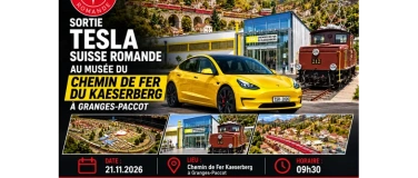 Event-Image for 'Sortie Tesla Suisse Romande - Chemin de Fer Kaeserberg'