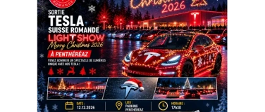 Event-Image for 'Sortie Tesla Suisse Romande - LightShow Merry Christmas 2026'