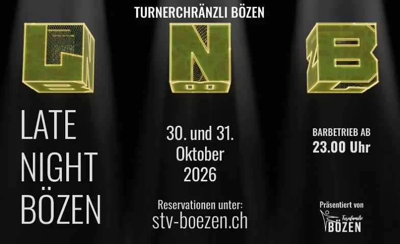 Turnerchr&auml;nzli B&ouml;zen 2026 Tickets