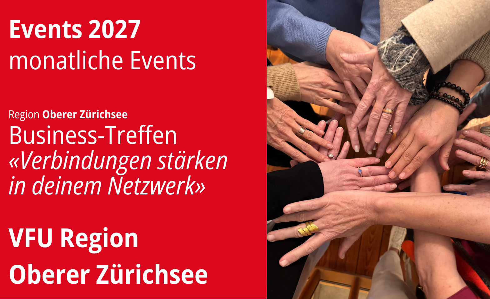 Event-Image for 'VfU Business Lunch in Pf&auml;ffikon SZ'