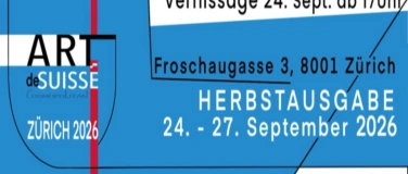 Event-Image for 'ARTdeSUISSE Z&uuml;rich Herbstausgabe 2026, Kronen Galerie'
