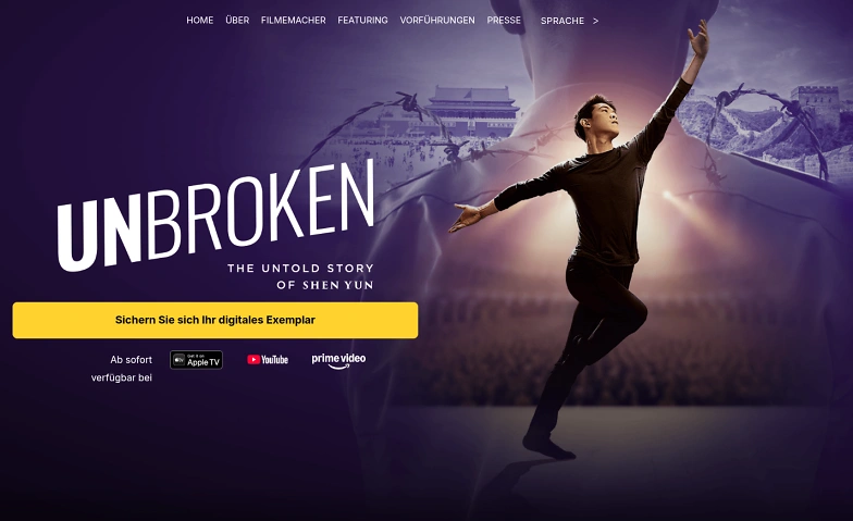 Film: "Unbroken" die unerzählte Geschichte von Shen Yun