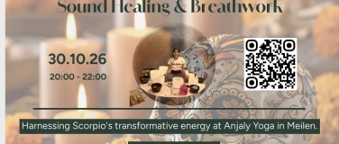 Event-Image for 'Sound Healing & Breathwork: Harnessing Scorpio&rsquo;s Energy'