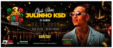 Event-Image for 'NOITE TUGA 3ANOS COM JULINHO'