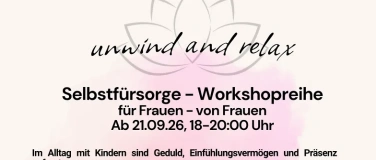 Event-Image for 'Selbstf&uuml;rsorge f&uuml;r Frauen- Workshopreihe'