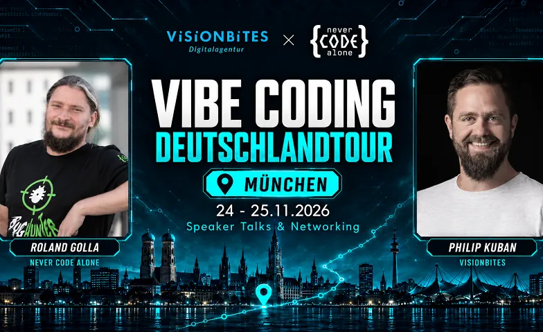Never Code Alone Vibe Coding Deutschlandtour München