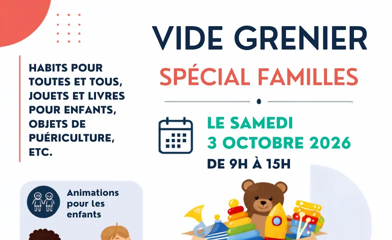 Vide grenier spécial familles