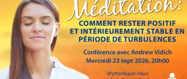 Event-Image for 'Comment rester positif et stable en Periode du Turbulences'