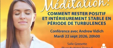 Event-Image for 'Comment rester positif et stable en Periode du Turbulences'