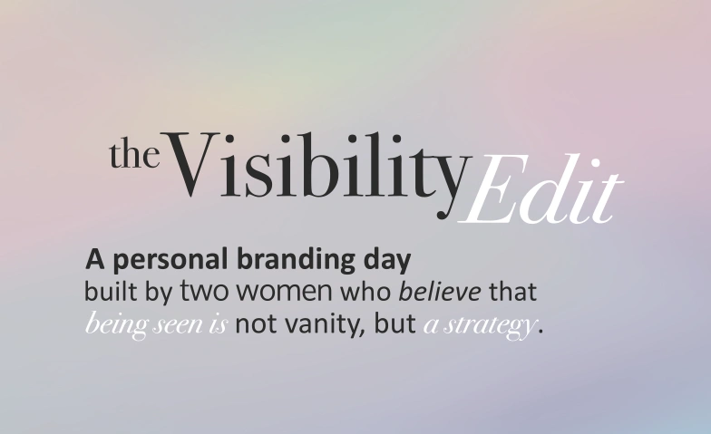 THE VISABILITY EDIT - A personal branding day Central Zurich (location address will be shared after booking) Tickets