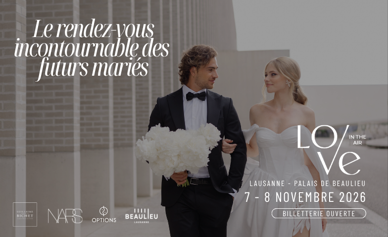 Event-Image for 'Love in the Air &ndash; Salon du mariage de Lausanne'