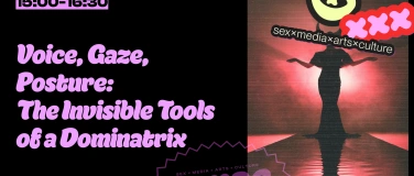 Event-Image for 'Voice, Gaze, Posture: The Invisible Tools of a Dominatrix'