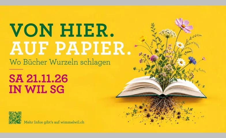 Von Hier. Auf Papier. Wo Bücher Wurzeln schlagen, Théâtre & Scène, In den Räumlichkeiten von Lernedeutsch.ch in Wil SG
