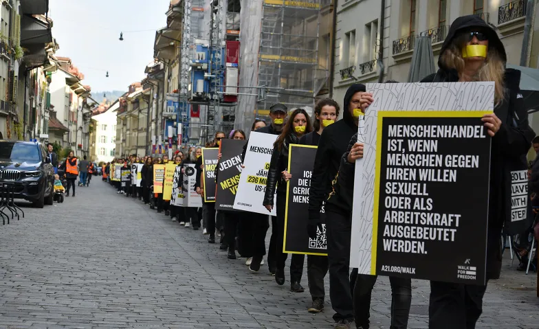 Walk for Freedom Bern: 10 Jahr Jubiläum, Miscellaneous, Waisenhausplatz Bern