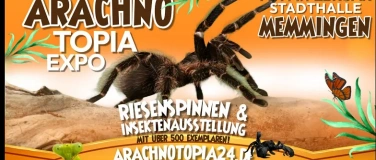 Event-Image for 'Arachnotopia - Riesenspinnen & Insektenausstellung Memmingen'