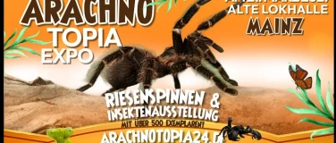 Event-Image for 'Arachnotopia - Riesenspinnen & Insektenausstellung Mainz'