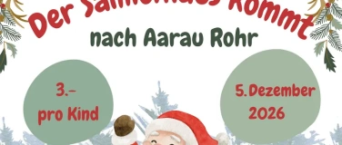Event-Image for 'Der Samichlaus kommt nach Aarau Rohr'
