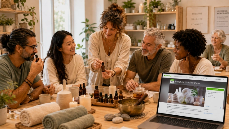 Wellnessevent erstellen