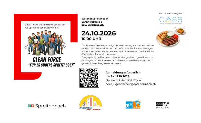 Clean Force, Loisirs & Excursions / Autres événements, Werkhof Spreitenbach