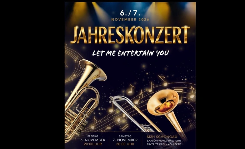 Jahreskonzert Schonger Musig 2026 Freitag