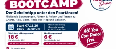 Event-Image for 'WEST COAST SWING BOOTCAMP & &Uuml;bungstanzparty( wcs)'