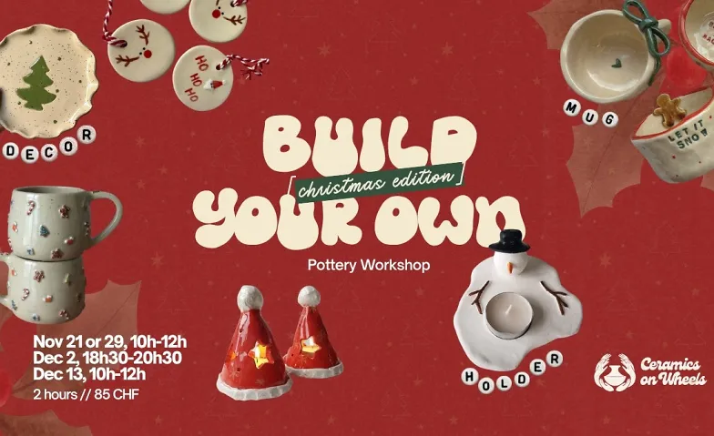 Event-Image for 'Build Your Own (Christmas Edition) - Pottery Workshop'