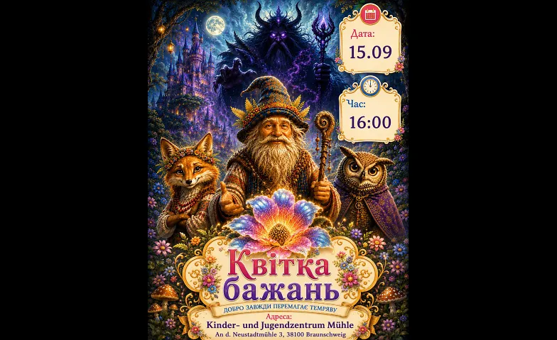 КВІТКА БАЖАНЬ Дитяча казка