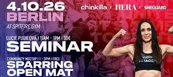 Organisateur de Lucie Pudilov&aacute; - MMA Seminar / Sparring / Open Mat