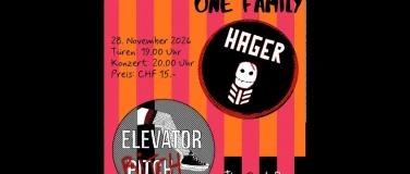 Event-Image for 'Elevator Bitch & Hager &ndash; Live in Concert + Afterparty Karaok'