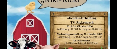 Event-Image 'Abendunterhaltung TV Rickenbach 2026 (Samstag)'