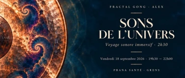 Event-Image for 'SONS DE L'UNIVERS - bain sonore avec 8 gongs'