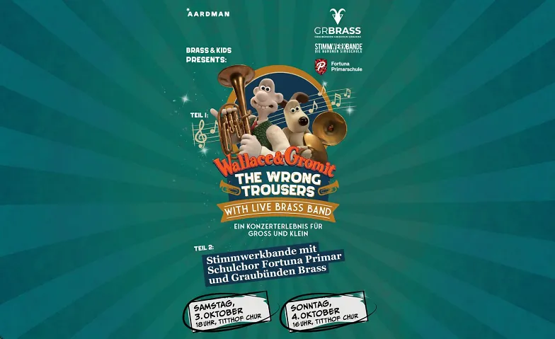Event-Image for 'Brass&Kids presents Wallace&Gromit'