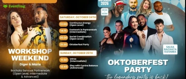 Event-Image for 'Bachata Workshop Weekend & Oktoberfest Party'