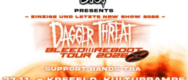 Event-Image for 'Dagger Threat - einzige & letzte NRW show 2026 -'