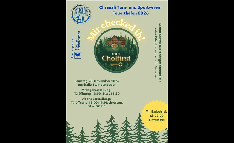 Chränzli Turn- und Sportverein Feuerthalen, Miscellaneous, Turnhalle Stumpenboden