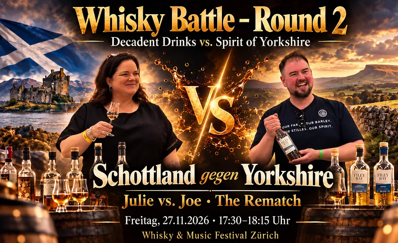 Whisky Battle R2: Decadent Drinks vs. Spirit of Yorkshire, Essen & Trinken / Spirituosen & Cocktails, Volkshaus Zürich