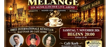 Event-Image for 'Wiener Melange - Musikalischer Genuss im Caf&eacute; Korb!'