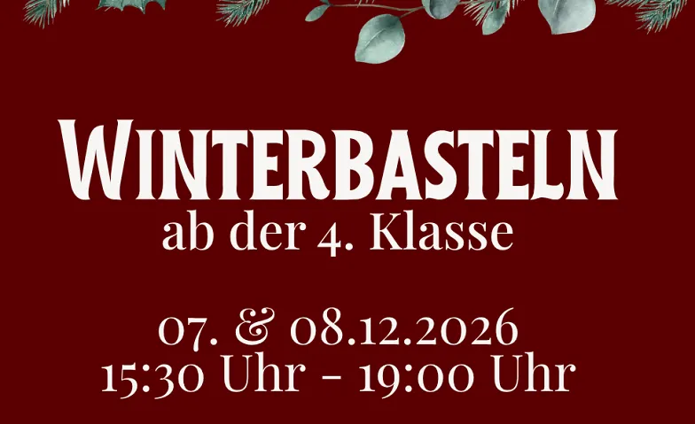 Event-Image for 'Winterbasteln ab der 4. Klasse'