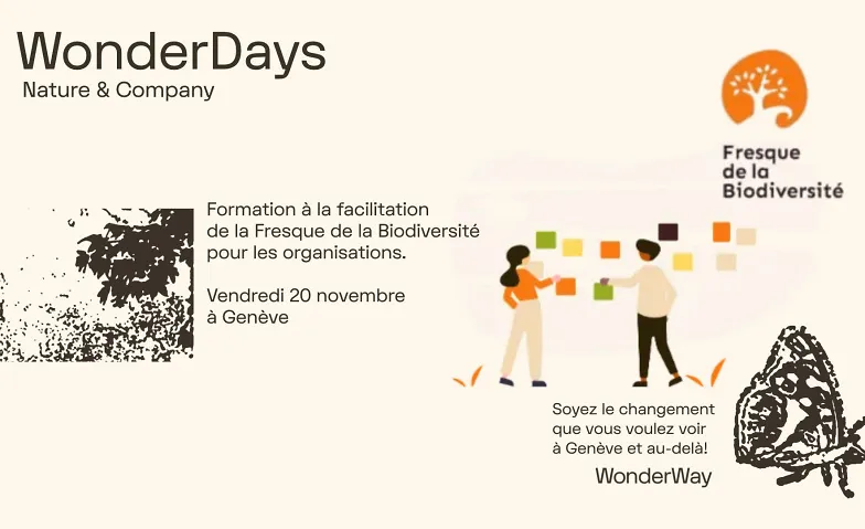 WonderDays : Formation Facilitation Fresque Biodiversité, Kurse & Seminare / Berufliche Bildung, Jardin Botanique de Genève, Restaurant Amarante