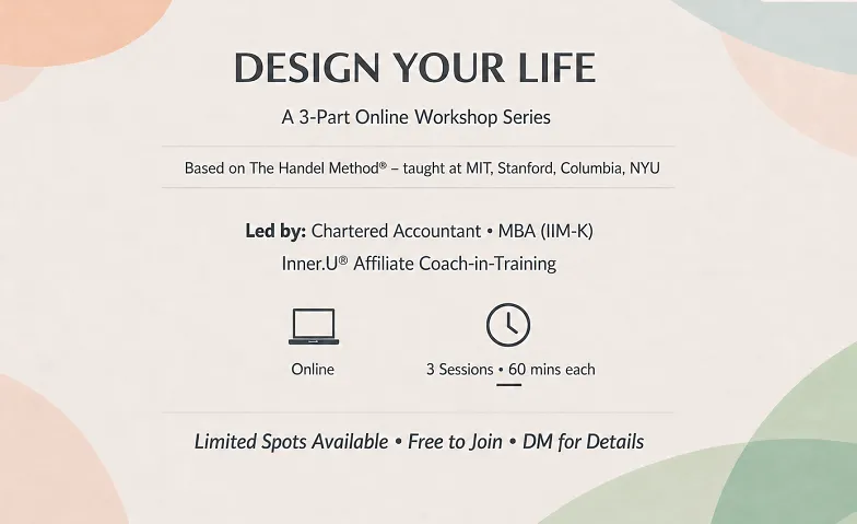 Event-Image for 'Design Your Life Workshop Series'