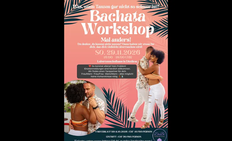 Bachata Workshop für absolute Anfänger