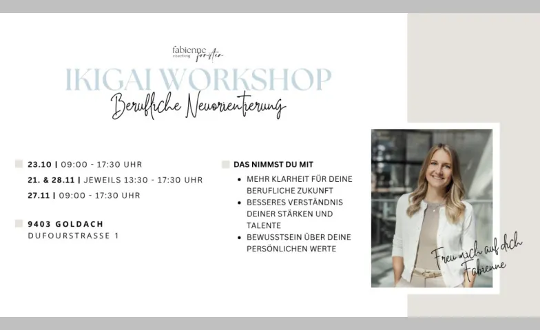 Event-Image for 'Workshop - Berufliche Neuorientierung mit dem Ikigai-Modell&ldquo;'