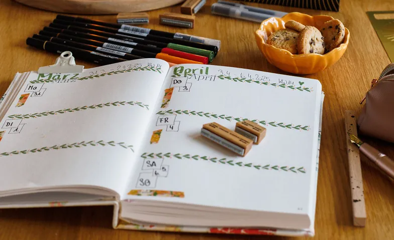 Workshop - Bullet Journal mit Achtsamkeit verbinden, Cours & Séminaires / Art & Culture, Kreativ Werkstatt 24
