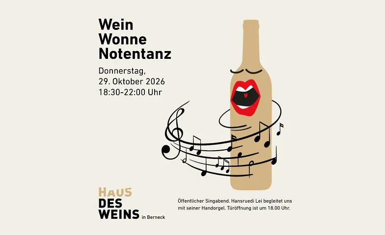 Wein Wonne Notentanz