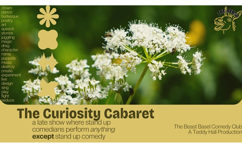 The Curiosity Cabaret - A Variety Show in English Tickets