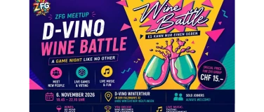Event-Image for 'ZFG x D-Vino Wine Battle &ndash; A Different Kind of Social Night'
