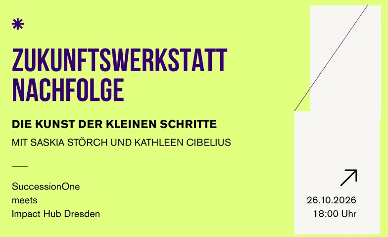 Zukunftswerkstatt Nachfolge - Die Kunst der kleinen Schritte