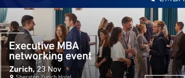 Event-Image for 'Networking Premier EMBA Event in Zurich'